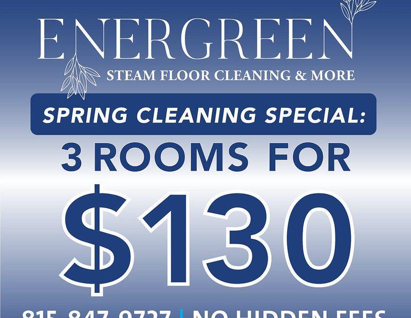 Energreen Steam Floor Cleaning in Rockford, Il