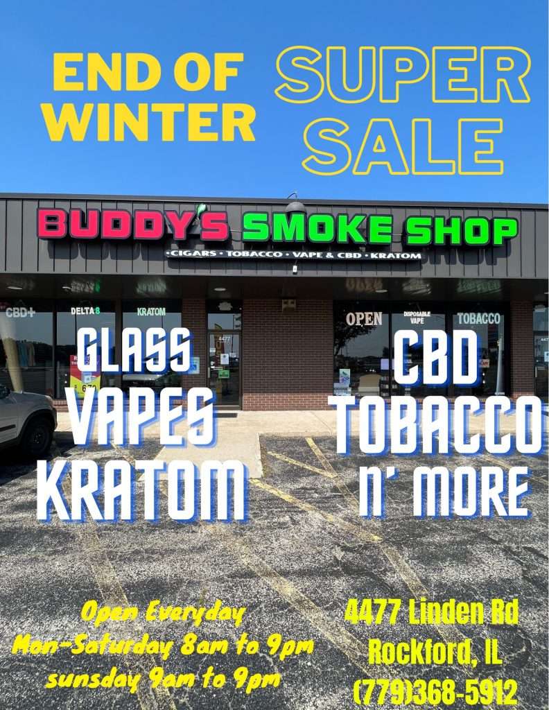 Buddy's Smoke Shop in Rockford, IL